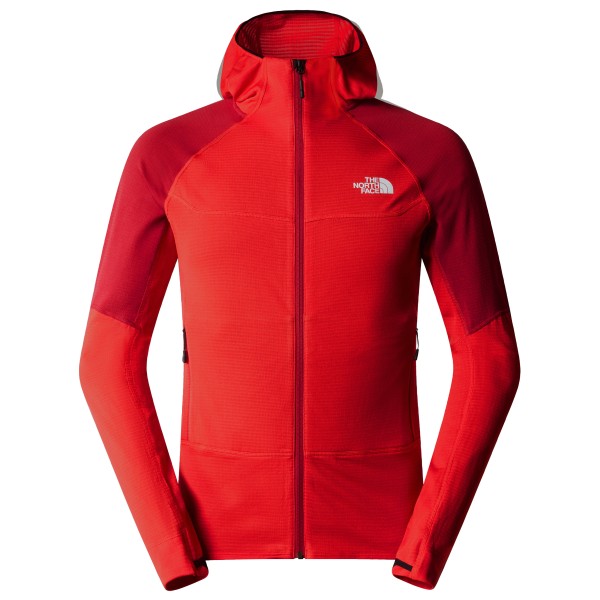 The North Face - Bolt Polartec Hoodie - Fleecejacke Gr M rot von The North Face