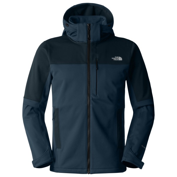 The North Face - Diablo Softshell Detachable Hood - Softshelljacke Gr L blau von The North Face