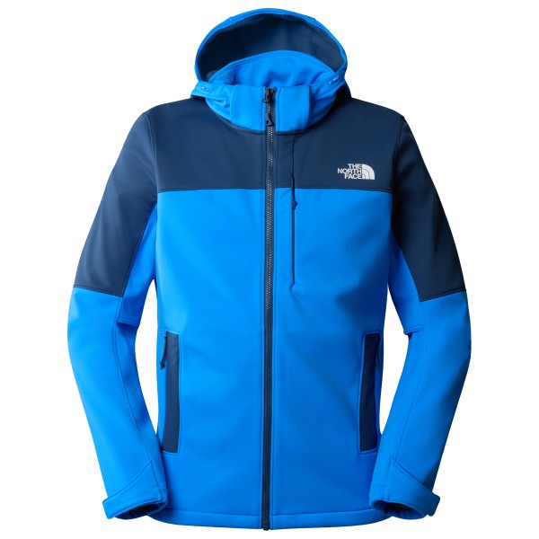 The North Face - Diablo Softshell Detachable Hood - Softshelljacke Gr S blau von The North Face