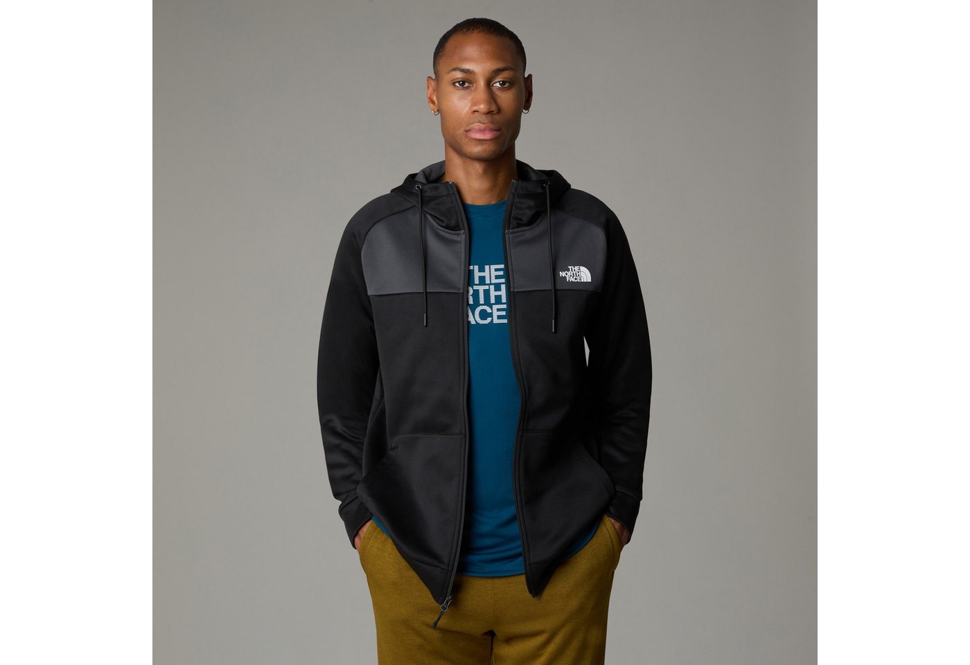 The North Face Fleecejacke M REAXION FLEECE F/Z HOODIE von The North Face