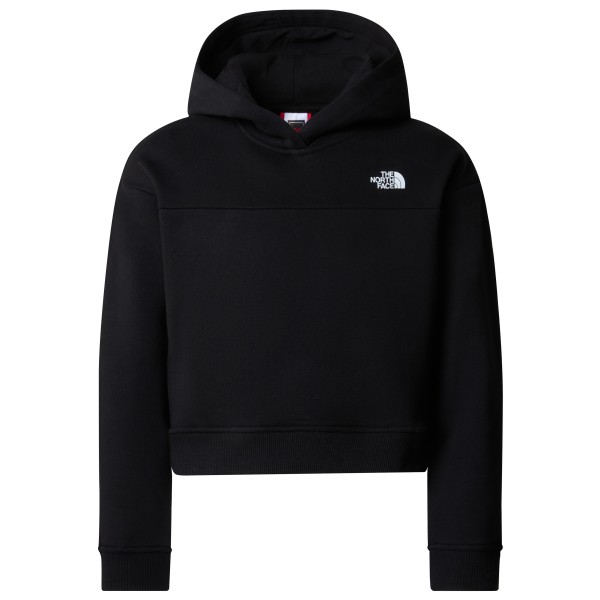 The North Face - Girl's Drew Peak Crop Pullover Hoodie - Hoodie Gr XS schwarz von The North Face