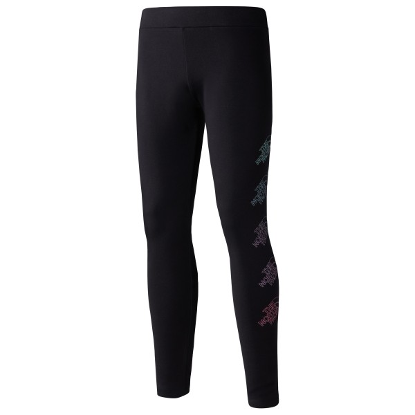 The North Face - Girl's New Graphic Leggings 2 - Leggings Gr S schwarz von The North Face