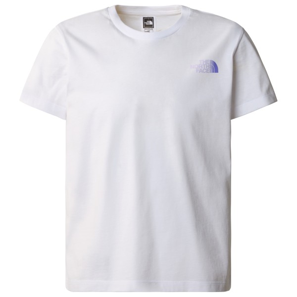 The North Face - Girl's S/S Relaxed Graphic Tee 1 - T-Shirt Gr M weiß/grau von The North Face