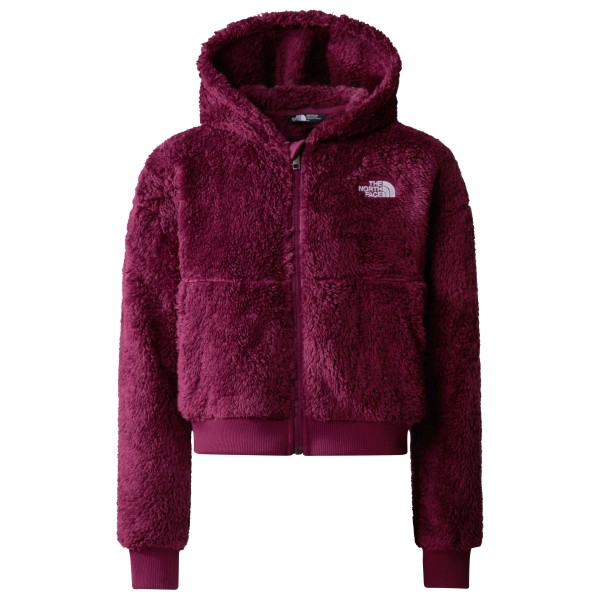 The North Face - Girl's Suave Oso Full Zip Hooded Jacket - Fleecejacke Gr XS schwarz von The North Face