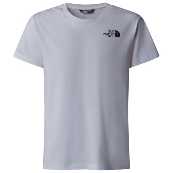 The North Face - Girl's Vertical Graphic Relaxed S/S Tee - T-Shirt Gr XXL grau von The North Face