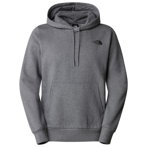 The North Face - Hood Logo Pullover - Hoodie Gr M grau von The North Face