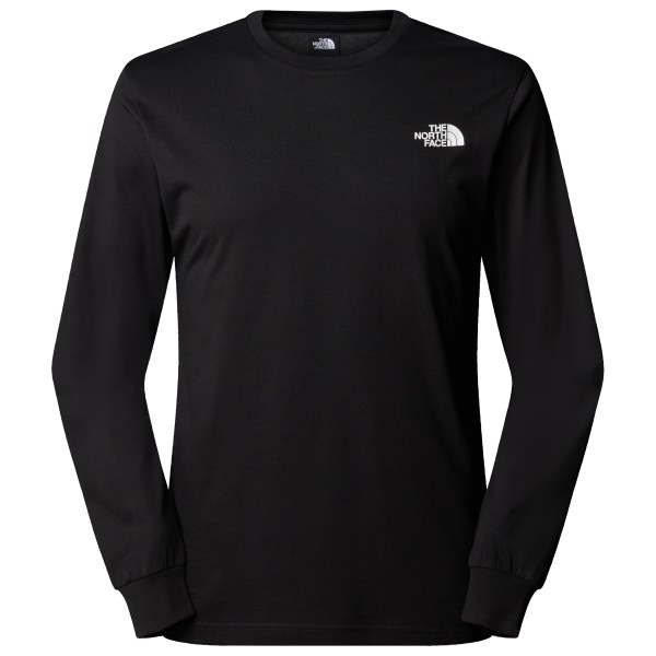 The North Face - L/S Easy Tee - Longsleeve Gr XXL schwarz von The North Face