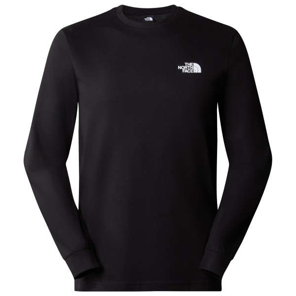 The North Face - L/S Redbox Tee - Longsleeve Gr XL schwarz von The North Face