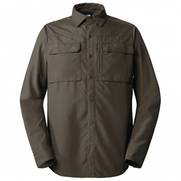 The North Face - L/S Sequoia Shirt - Hemd Gr XL braun von The North Face