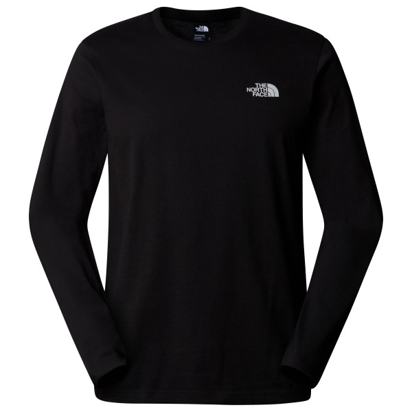 The North Face - L/S Simple Dome Tee - Longsleeve Gr XXL schwarz von The North Face