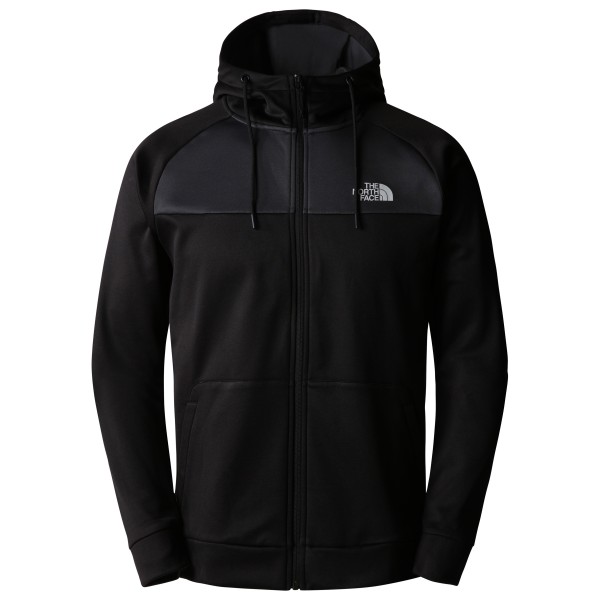 The North Face - Reaxion Fleece Fullzip Hoodie - Fleecejacke Gr M schwarz von The North Face