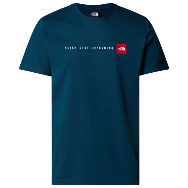 The North Face - S/S Never Stop Exploring Tee - T-Shirt Gr XL blau von The North Face