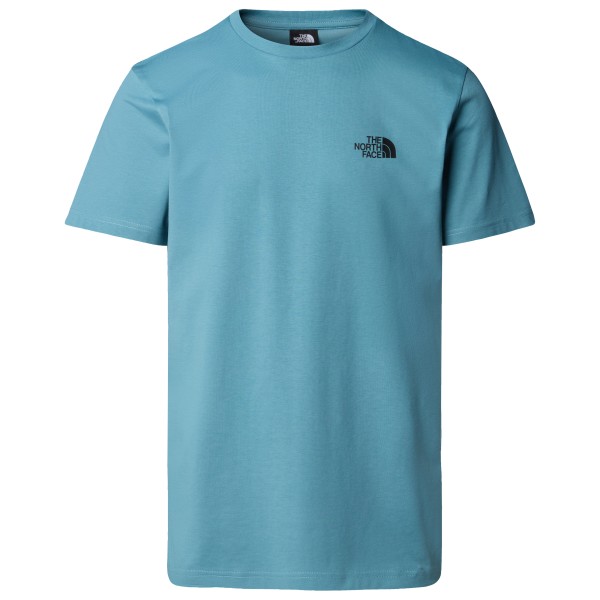 The North Face - S/S Simple Dome Tee - T-Shirt Gr M türkis von The North Face