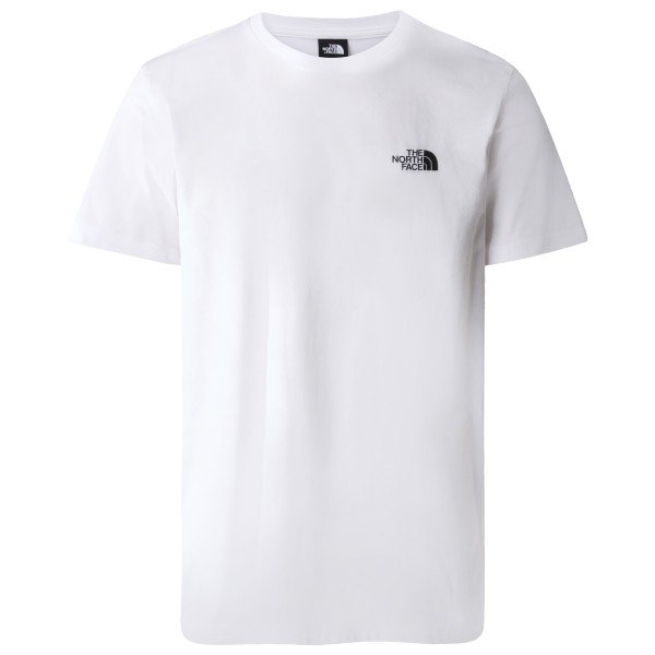 The North Face - S/S Simple Dome Tee - T-Shirt Gr S weiß von The North Face