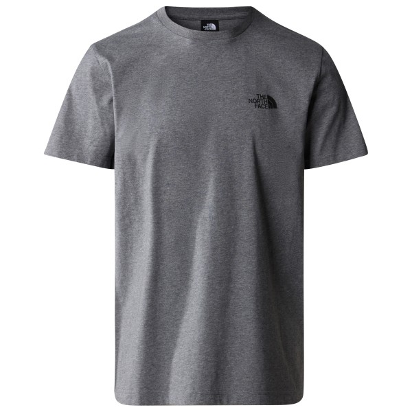 The North Face - S/S Simple Dome Tee - T-Shirt Gr XXL grau von The North Face