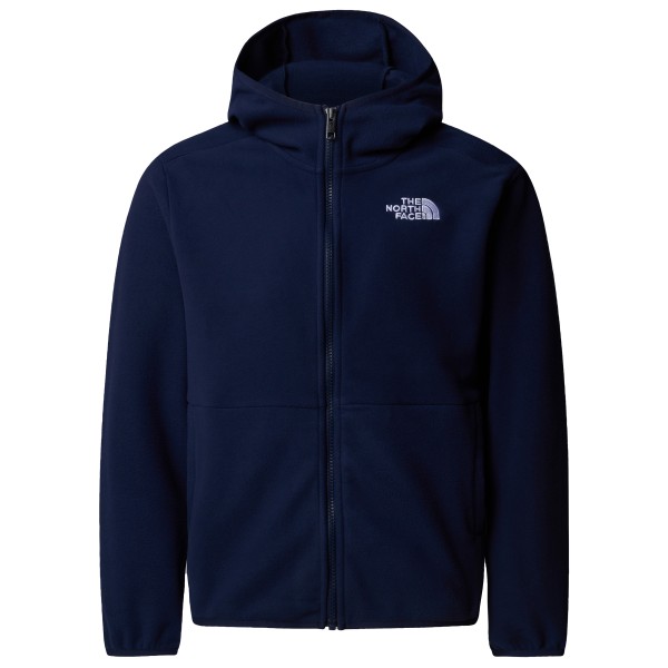 The North Face - Teen's Glacier Full Zip Hooded Jacket - Fleecejacke Gr M blau von The North Face