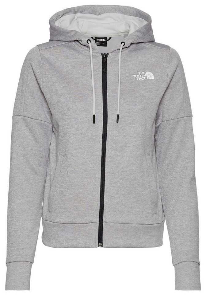 The North Face Trainingsjacke REAXION FLEECE F/Z HOODIE mit Logodruck von The North Face