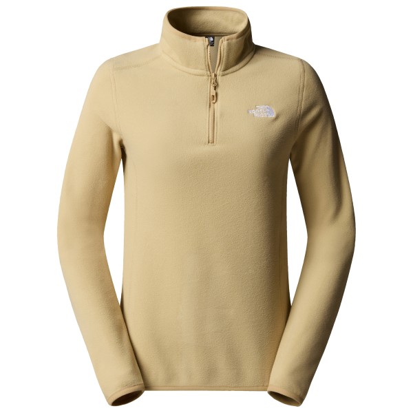 The North Face - Women's 100 Glacier 1/4 Zip - Fleecepullover Gr S beige von The North Face