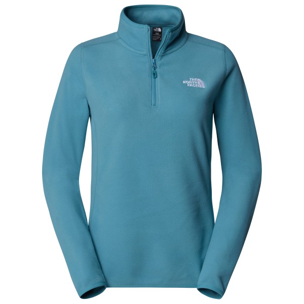 The North Face - Women's 100 Glacier 1/4 Zip - Fleecepullover Gr XS türkis von The North Face