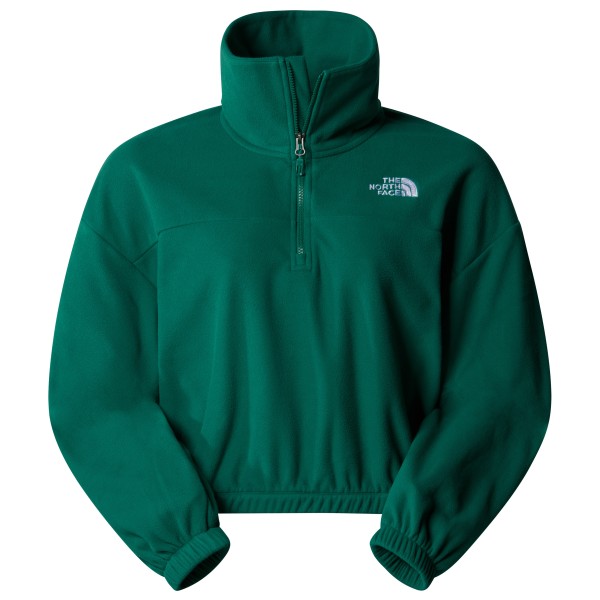 The North Face - Women's 100 Glacier Half Zip Fleece - Fleecepullover Gr XL grün von The North Face