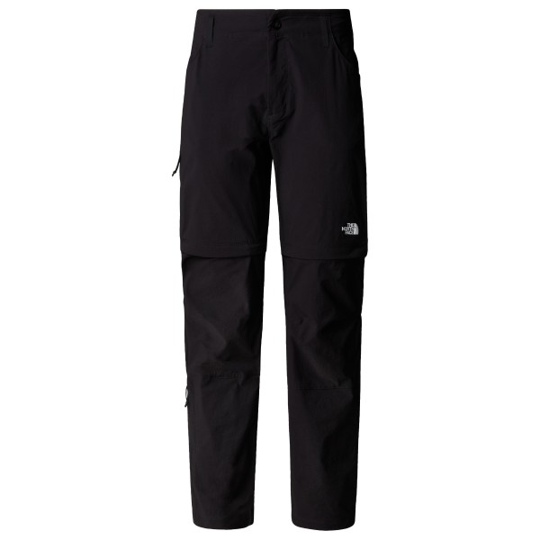 The North Face - Women's Exploration Conv Reg Straight Pant - Trekkinghose Gr 10 - Short schwarz von The North Face