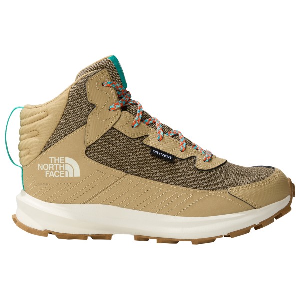 The North Face - Youth Fastpack Hiker Mid WP - Wanderschuhe Gr 3 beige von The North Face