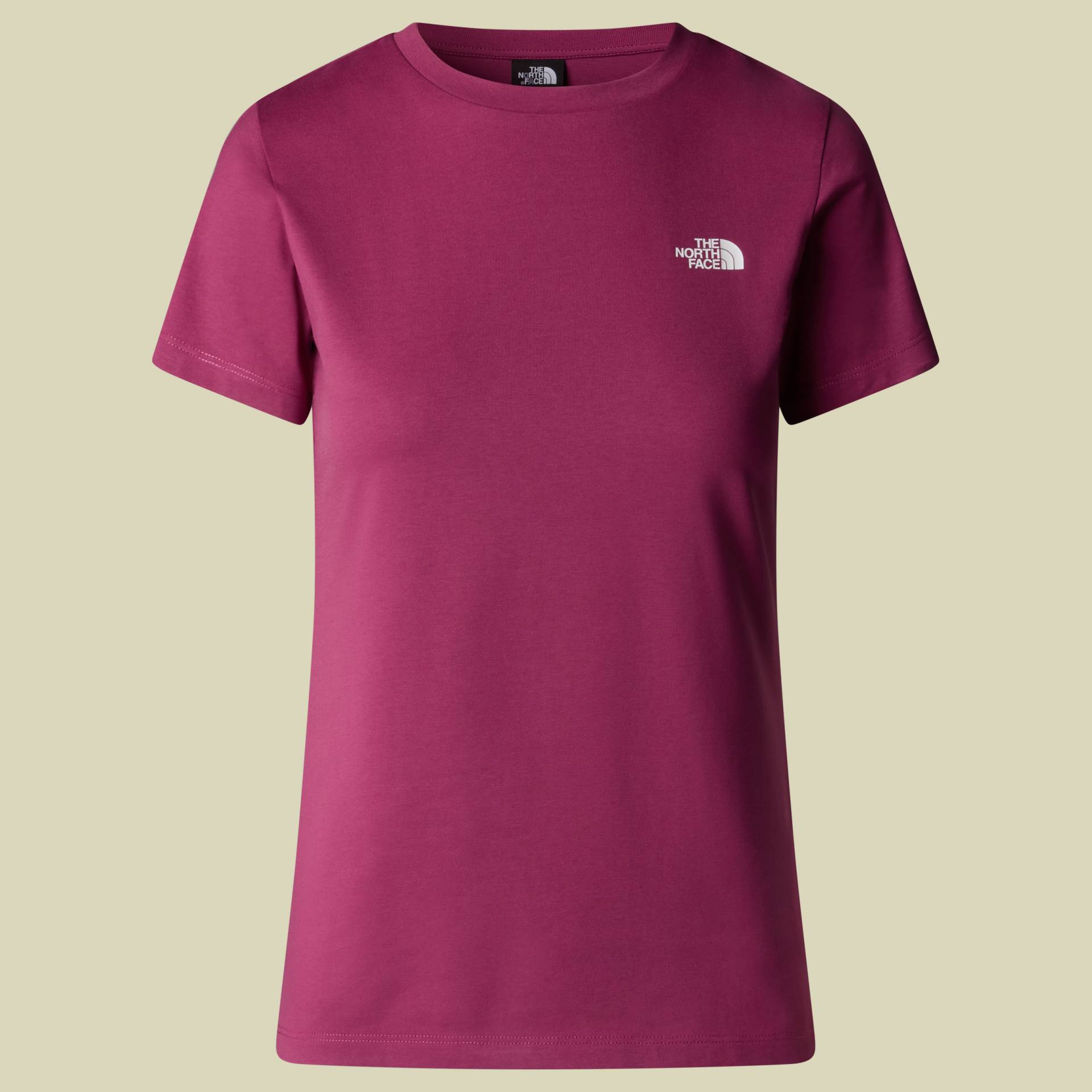 Women S/S Simple Dome Slim Tee L cyber berry Women S/S Simple Dome Slim Tee L cyber berry von The North Face