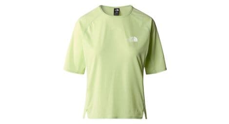 the north face summer lt women s technical t shirt gelb von The North Face