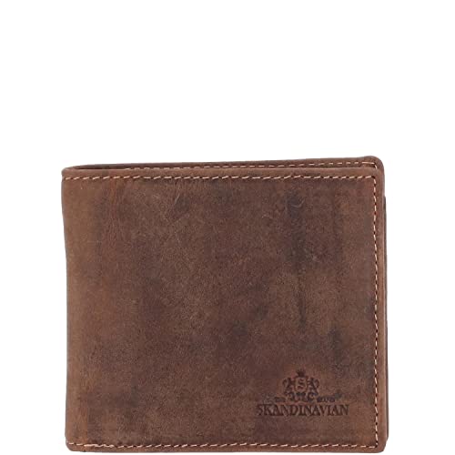 The Skandinavian Brand RFID Wallet Square Hunter tan von The Skandinavian Brand