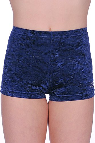 The Zone Shorts aus Knittersamt 32 Marineblau von The Zone