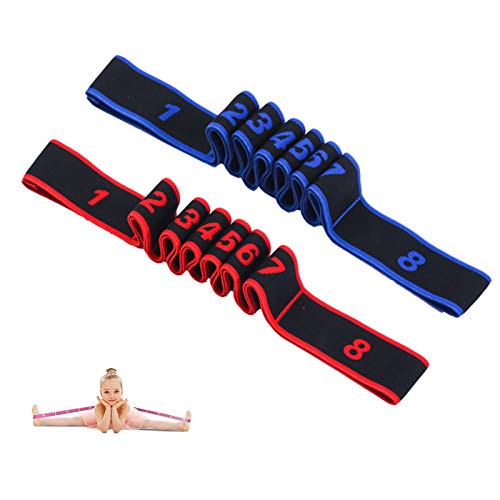 2 Stück Yoga Stretching Band Gymnastikband mit 8 Schleifen Yoga Stretch Gurt Resistance Bands Fitnessbander Yogagurt Stretchband Hochelastischer Widerstandsbänder für Asanas Dehnen Stretchen 2 Stück Yoga Stretching Band Gymnastikband mit 8 Schleifen Yoga Stretch Gurt Resistance Bands Fitnessbander Yogagurt Stretchband Hochelastischer Widerstandsbänder für Asanas Dehnen Stretchen von TheStriven