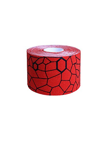 Thera-Band Kinesiologisches Tape Kinesiology Tape Rolle 5m x 5cm Rot, OneSize von Theraband