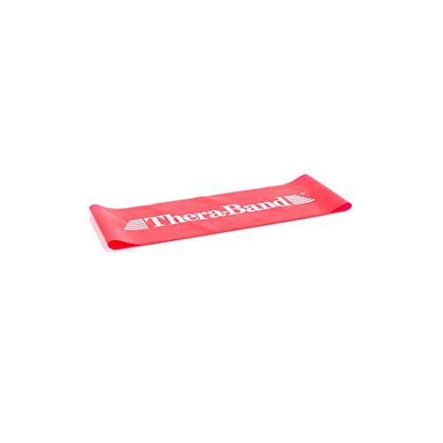 TheraBand Übungsband Loop - 7,6 cm x 20,5 cm (B x L), Ø 13 cm 13 cm, Rot | Mittel, OneSize TheraBand Übungsband Loop - 7,6 cm x 20,5 cm (B x L), Ø 13 cm 13 cm, Rot | Mittel, OneSize von TheraBand