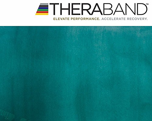 Thera-Band Elastisches Trainingsband, grün, 2.0 m von Theraband