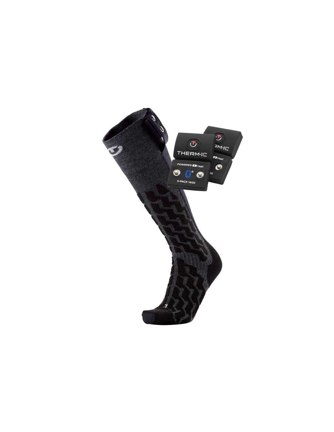 Therm-IC Heat Fusion Uni + S-Pack 1400 mit Bluetooth Sockengröße - 42 - 44, von Therm-Ic