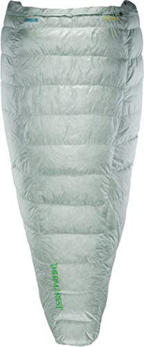 Therm-a-Rest Unisex-Erwachsene Vesper 32F/0C Rucksack-Steppdecke, Grau, Regular von Therm-a-Rest