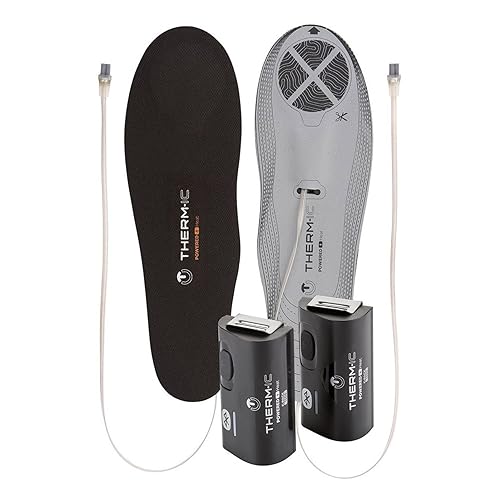 therm-ic Heat Flat mit C-Pack 1300 B Beheizbare Sohle Set, Schwarz, One Size therm-ic Heat Flat mit C-Pack 1300 B Beheizbare Sohle Set, Schwarz, One Size von Therm-ic