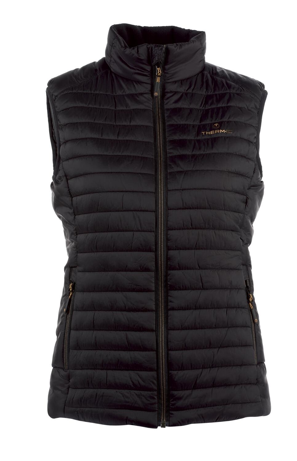 Therm-ic Heated Vest beheizbare Weste Damen (XL, schwarz) von Therm-ic