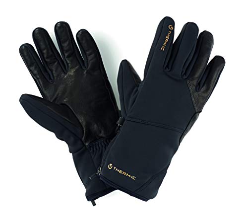 Therm-ic Herren Ski Light Gloves Men Black, S von Therm-ic