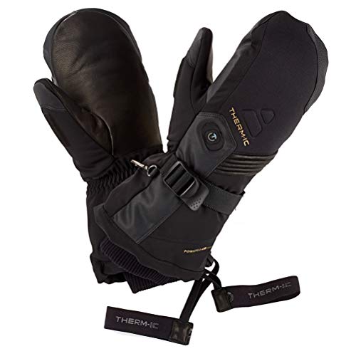 Therm-ic Herren Ultra Heat Mittens Men Fausthandschuh, Black, L-9 von Therm-ic