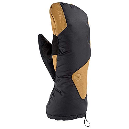 Therm-ic Moufles Ski Extra Warm Fäustlinge, Schwarz/Braun, FR : M (Taille Fabricant : M-8,5) von Therm-ic