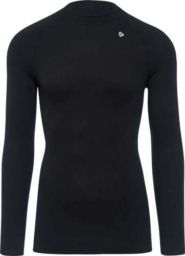 Thermowave Originals Thermounterwäsche Herren Langarm - Funktionsshirt Herren - Warme Skiunterwäsche Herren Leicht Quick Dry Wicking Wandern Fahrrad Skifahren Snowboard Sportunterwäsche, Schwarz M Thermowave Originals Thermounterwäsche Herren Langarm - Funktionsshirt Herren - Warme Skiunterwäsche Herren Leicht Quick Dry Wicking Wandern Fahrrad Skifahren Snowboard Sportunterwäsche, Schwarz M von Thermowave