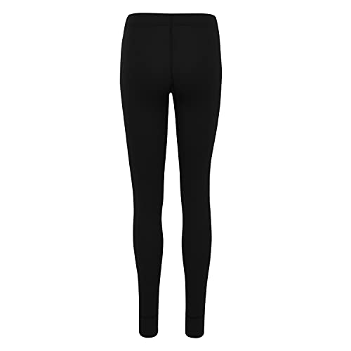 Thermowave Progressive Ultra Leichte Atmungsaktive Lange Laufhose Frauen, Lange Unterhose Frauen, Warme Unterhose Sport Laufen Ski, Thermo Leggins für Frauen, Weiter Bund Baselayer Hosen - Schwarz M von Thermowave