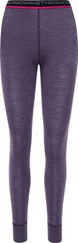 Thermowave Warm Active Merino Unterwäsche Damen Unterhosen - Thermounterwäsche Damen - Lange Winter Thermo Leggings - 160 GSM Super Weiche Feuchtigkeitstransportierende und leichte zum Ski Fahren von Thermowave