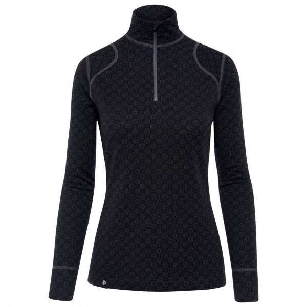 Thermowave - Women's Merino Xtreme Long Sleeve Shirt 1/2 Zip - Merinounterwäsche Gr L;M;S;XL;XS;XXL rosa;schwarz von Thermowave