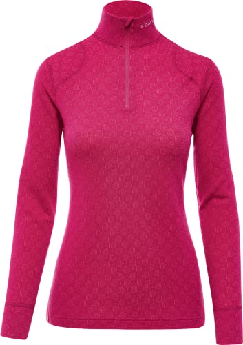 Thermowave Xtreme Merino Unterwäsche Damen - Thermounterwäsche Damen Shirt Langarm - Funktionsshirt Damen ¼ Zip Rollkragen Optimaler Feuchtigkeitstransport 220 GSM Super Sanfte Schnelltrocknende, XL Thermowave Xtreme Merino Unterwäsche Damen - Thermounterwäsche Damen Shirt Langarm - Funktionsshirt Damen ¼ Zip Rollkragen Optimaler Feuchtigkeitstransport 220 GSM Super Sanfte Schnelltrocknende, XL von Thermowave