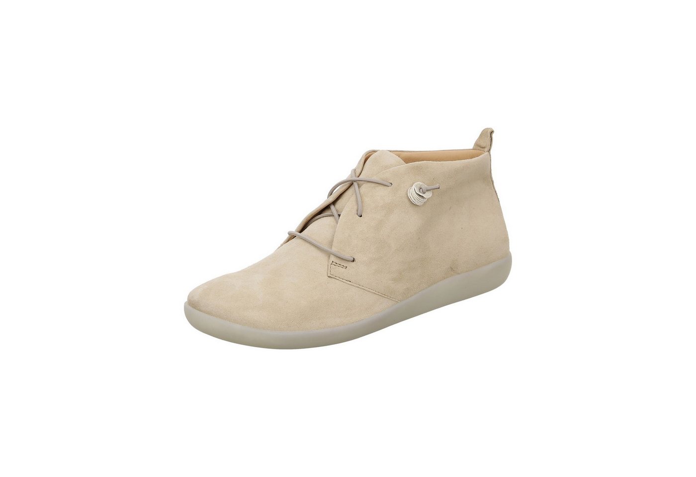 Think! Nature - Damen Schuhe Stiefelette Sneaker Velours beige von Think!