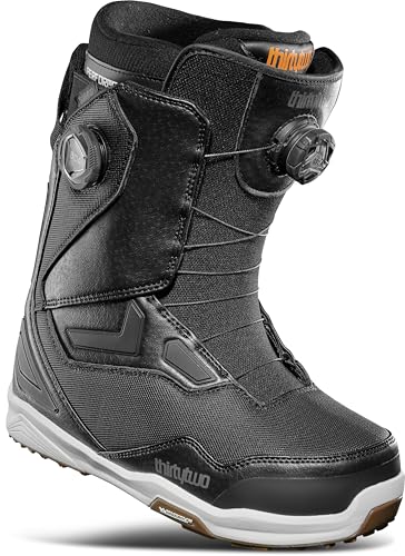 Thirtytwo Herren TM-2 Double BOA Snowboardstiefel - 2024/2025 Black/White/Gum | 43 von ThirtyTwo