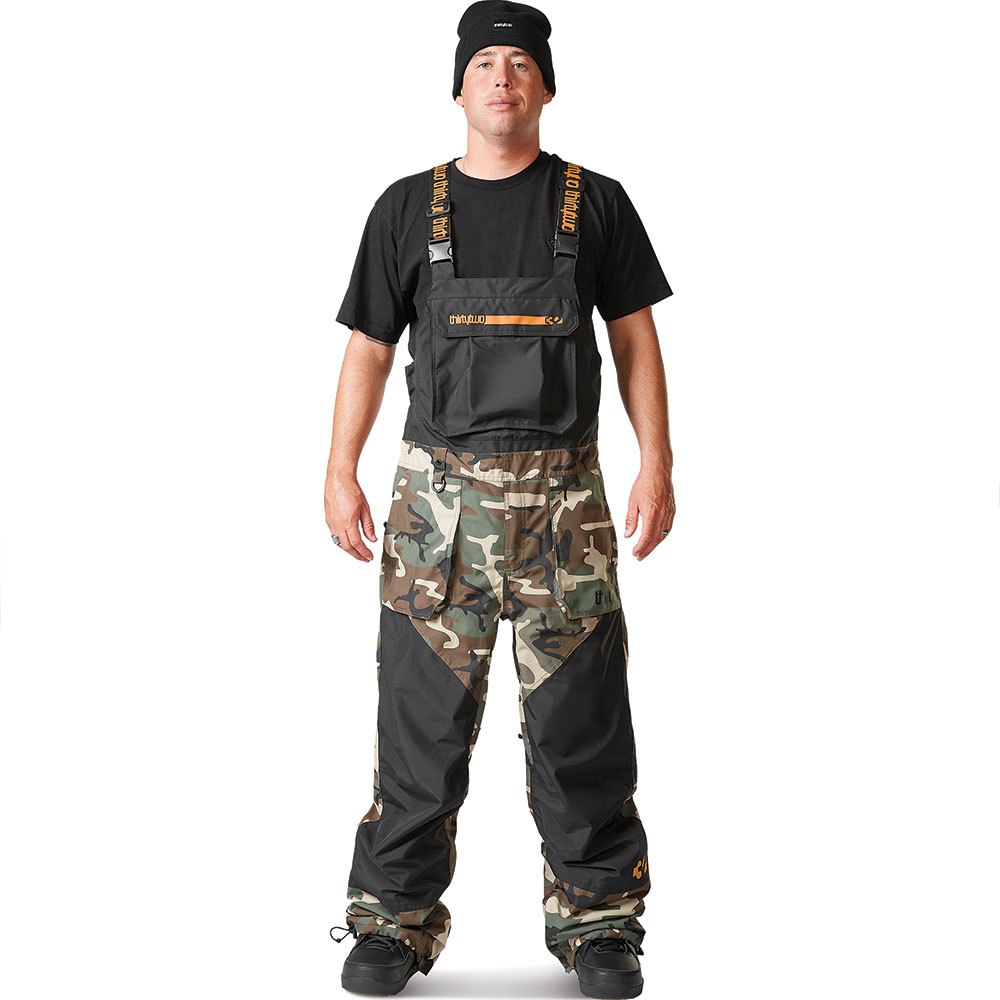 Thirtytwo Basement Bib Pants Grün L Mann Thirtytwo Basement Bib Pants Grün L Mann von Thirtytwo