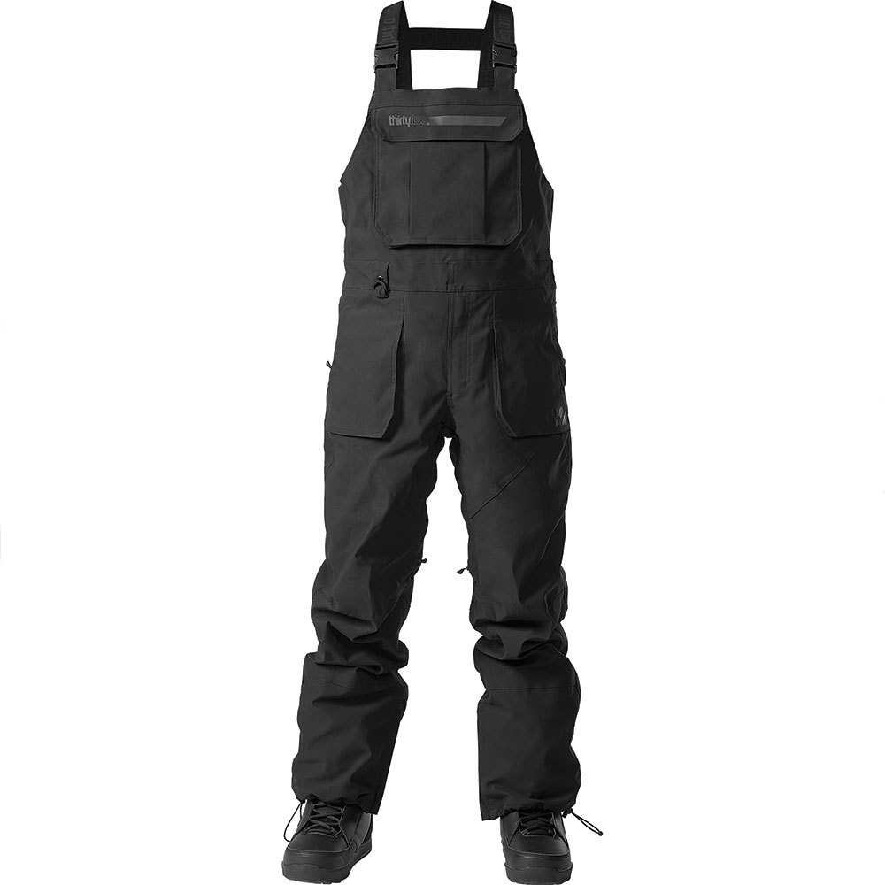 Thirtytwo Basement Bib Pants Schwarz M Mann Thirtytwo Basement Bib Pants Schwarz M Mann von Thirtytwo